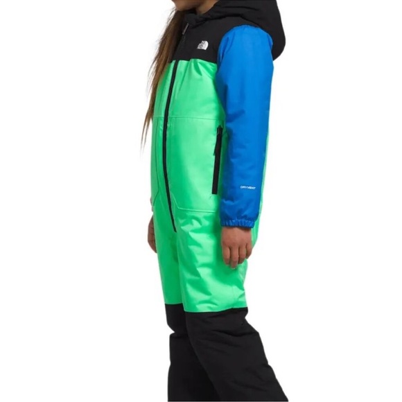 THE NORTH FACE Kids Freedom Snow Suit, size 5 : Chlorophyll Green - Picture 4 of 5